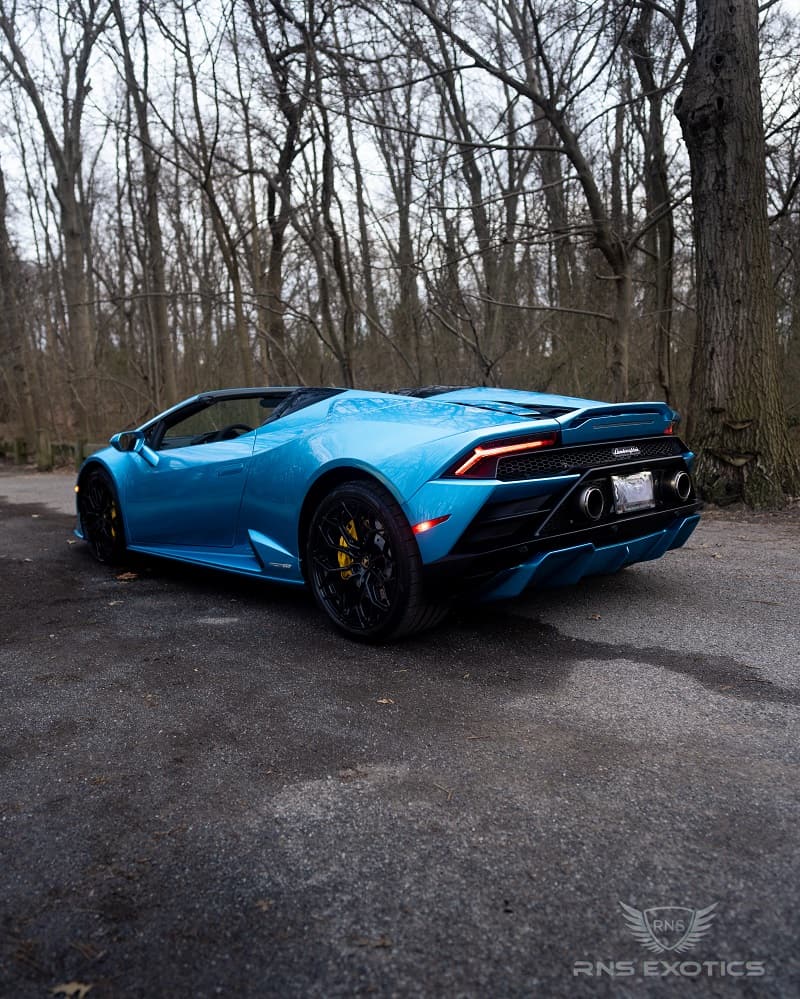 Lamborghini Huracán Evo Spyder Blue RNS Exotics