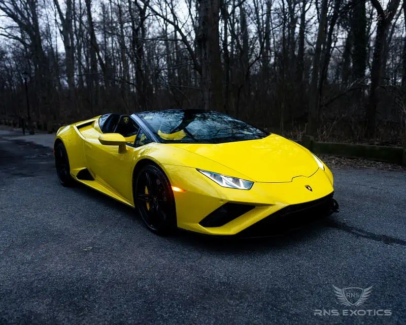 Lamborghini Huracán Evo Spyder Yellow RNS Exotic